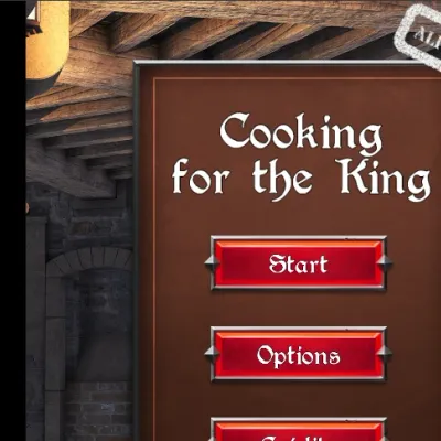 Aperçu du jeu vidéo avec les menus du jeu et du site web. L'image est estampillée 'version alpha'
